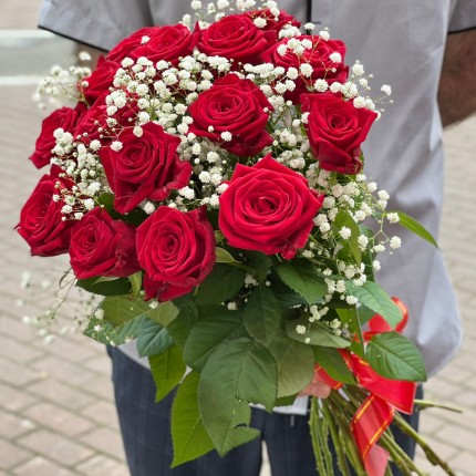 Цветы на 14 февраля любимой с доставкой в по Мещовску