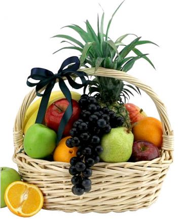 Заказать и доставить фруктовую корзину "Дары природы" до получателя с оперативной доставкой в по Мещовску